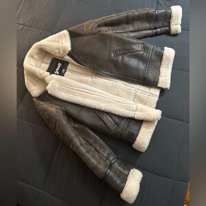Schott Shearling Bomber Jacket B-3